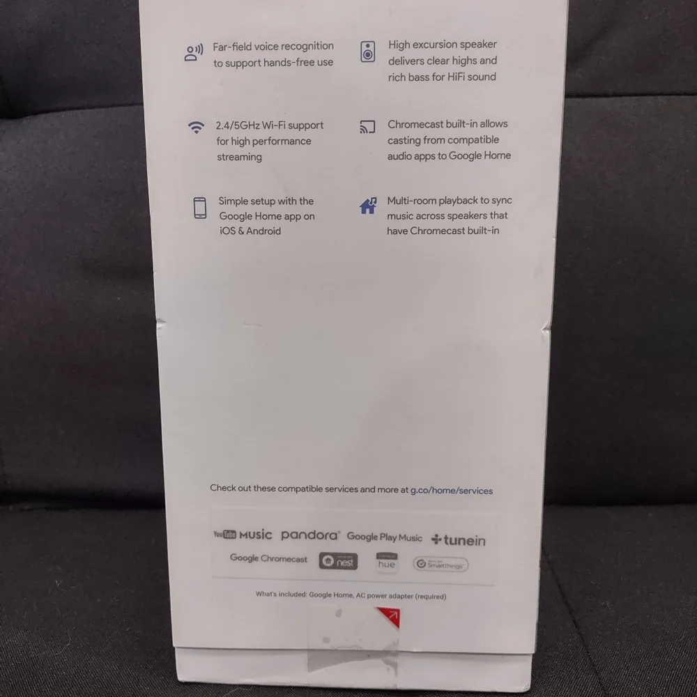 Google Home Voice-Activated speaker by Google